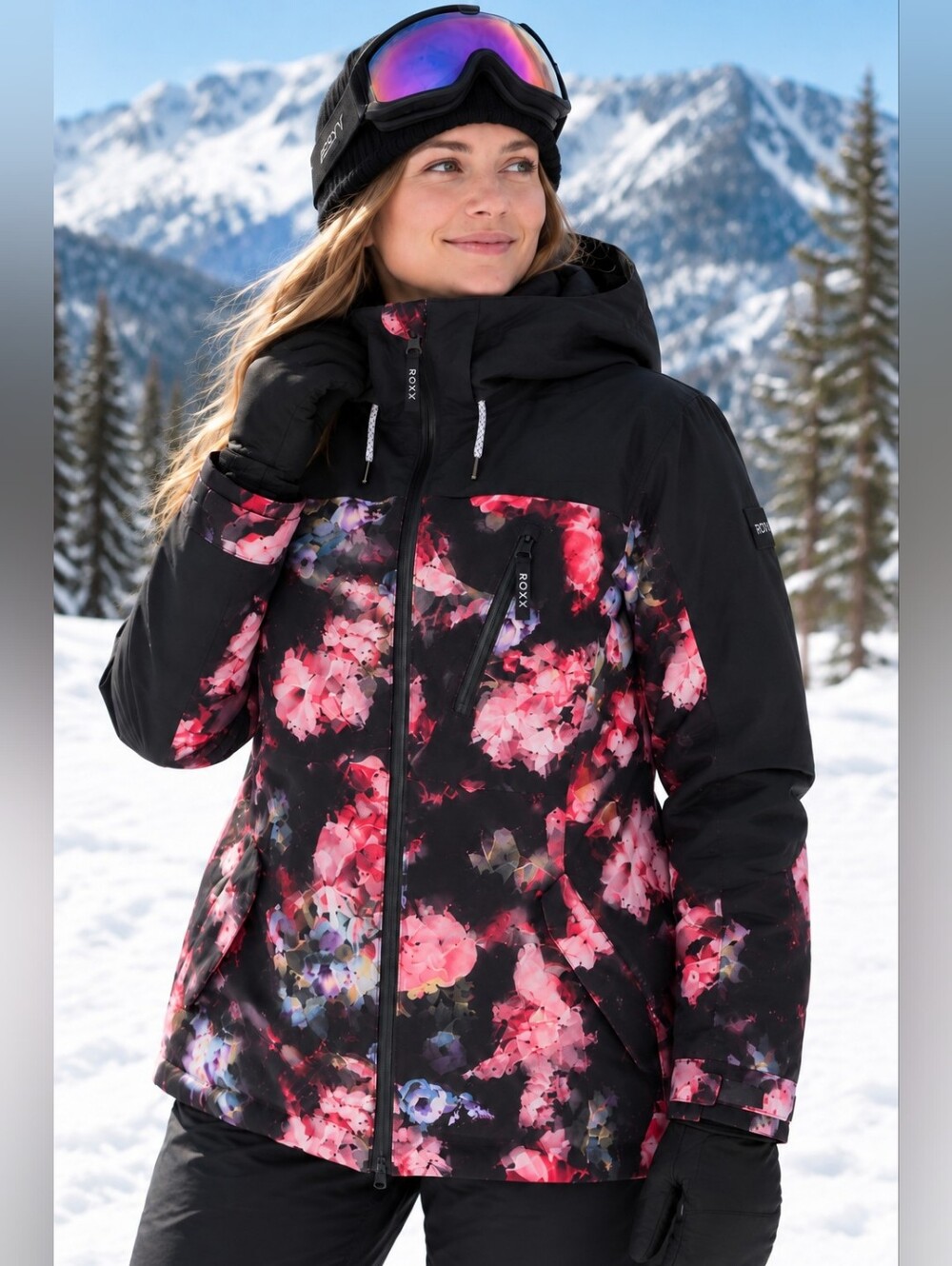 ROXY Stated Parka Snow Jacket – Ski/Snowboard – M